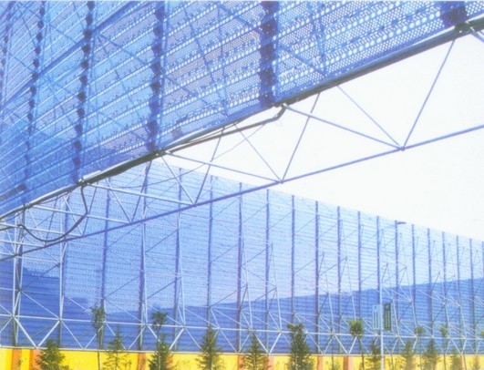 呼伦贝尔环保扫风墙网架工程